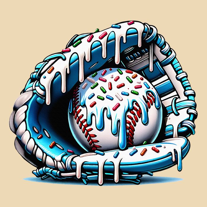 Baseball Home Plate Drip  Bag