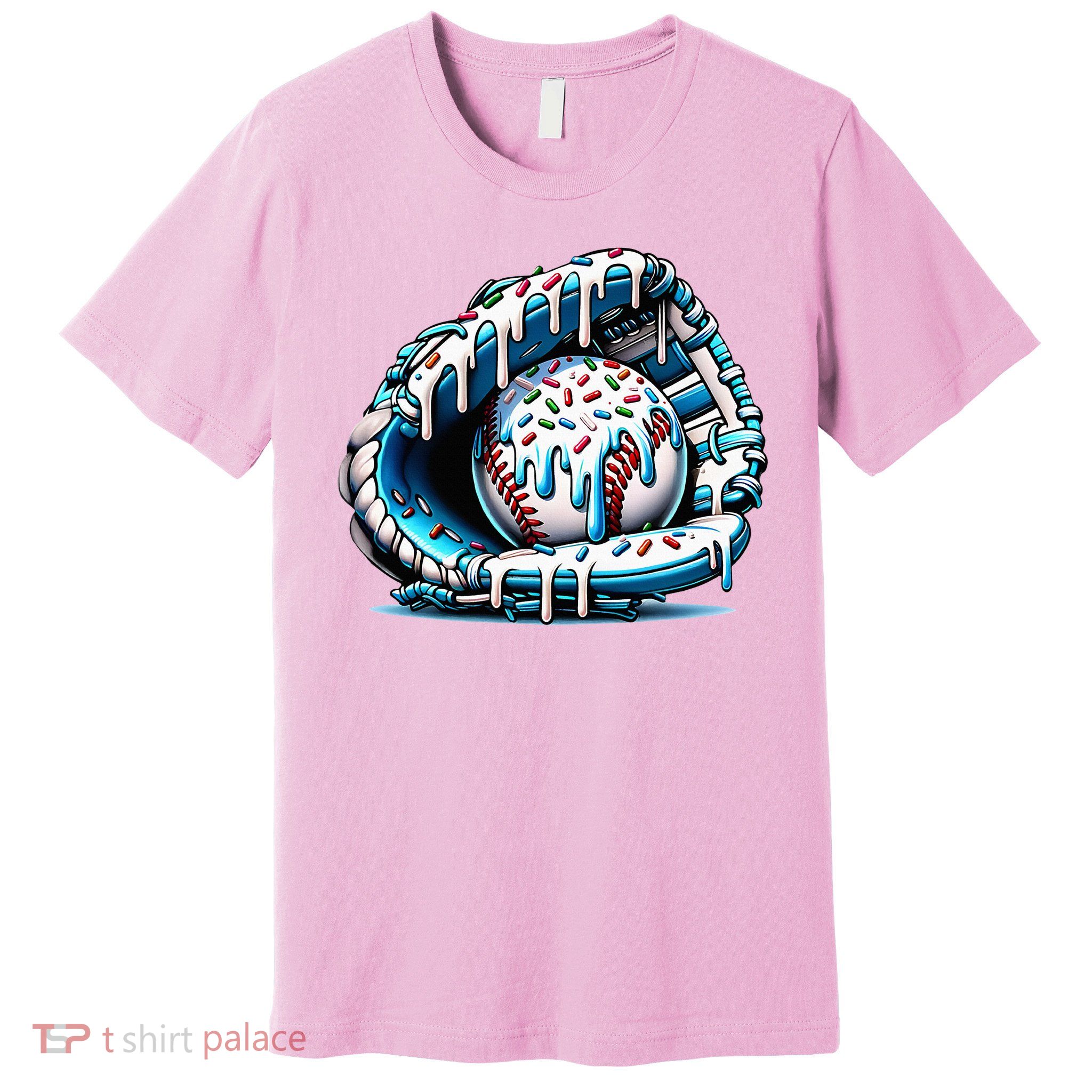 Baseball Home Plate Drip  Premium T-Shirt