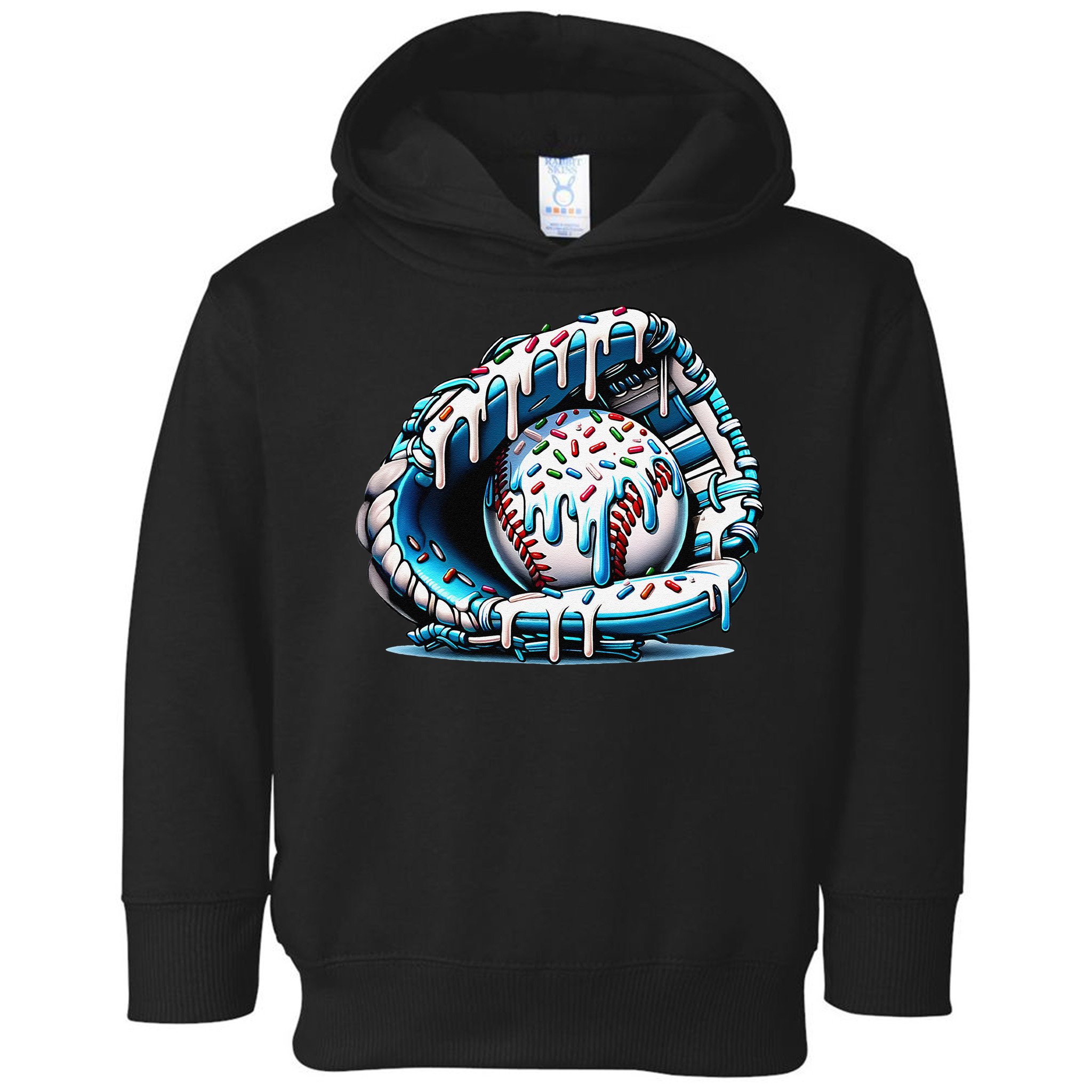 Baseball Home Plate Drip Baseball Bat Baseball Drip Toddler Hoodie
