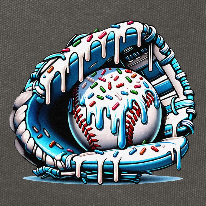 Baseball Home Plate Drip Baseball Bat Baseball Drip Cotton Canvas Backpack
