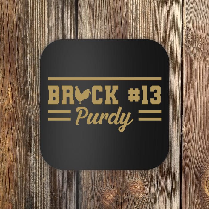 Brock Hard Purdy San Francisco Down 'N Purdy Mr Irrelevant 262 Coaster