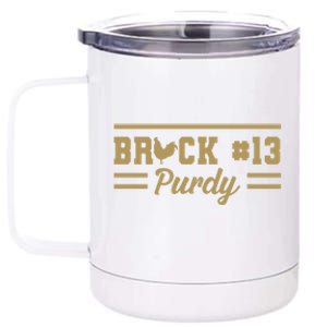 Brock Hard Purdy San Francisco Down 'N Purdy Mr Irrelevant 262 12 oz Stainless Steel Tumbler Cup