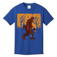 Bigfoot Halloween Pajamas Halloween Bigfoot Costume Gift Cute Kids T-Shirt