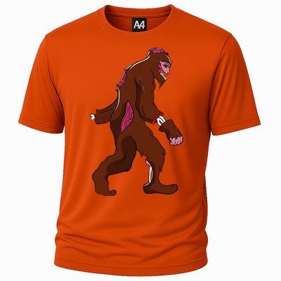 Bigfoot Halloween Pajamas Halloween Bigfoot Costume Gift Funny Cooling Performance Crew T-Shirt