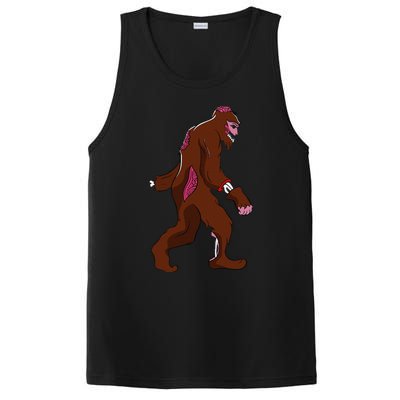 Bigfoot Halloween Pajamas Halloween Bigfoot Costume Gift Funny PosiCharge Competitor Tank