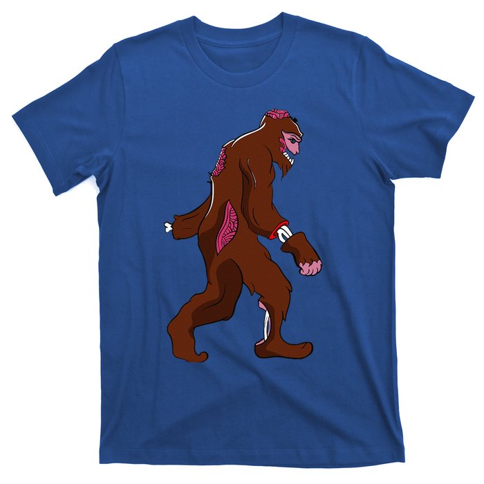 Bigfoot Halloween Pajamas Halloween Bigfoot Costume Gift Funny T-Shirt