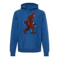 Bigfoot Halloween Pajamas Halloween Bigfoot Costume Gift Funny Premium Hoodie