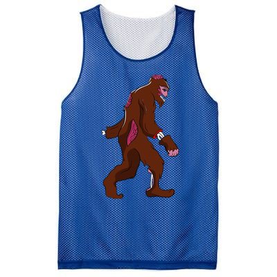 Bigfoot Halloween Pajamas Halloween Bigfoot Costume Gift Funny Mesh Reversible Basketball Jersey Tank