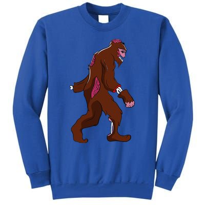 Bigfoot Halloween Pajamas Halloween Bigfoot Costume Gift Funny Tall Sweatshirt