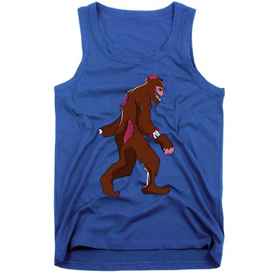 Bigfoot Halloween Pajamas Halloween Bigfoot Costume Gift Funny Tank Top