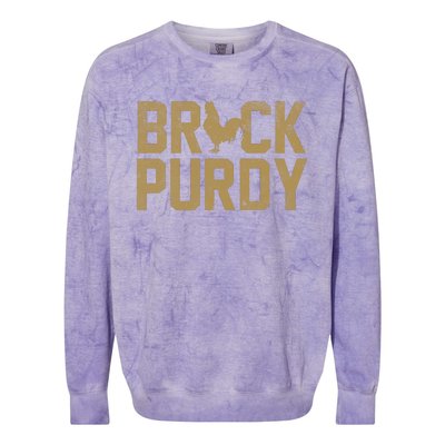 Brock Hard Purdy Good Mr Irrelevant 262 San Francisco Colorblast Crewneck Sweatshirt