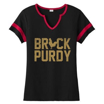 Brock Hard Purdy Good Mr Irrelevant 262 San Francisco Ladies Halftime Notch Neck Tee