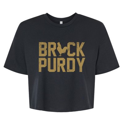 Brock Hard Purdy Good Mr Irrelevant 262 San Francisco Bella+Canvas Jersey Crop Tee