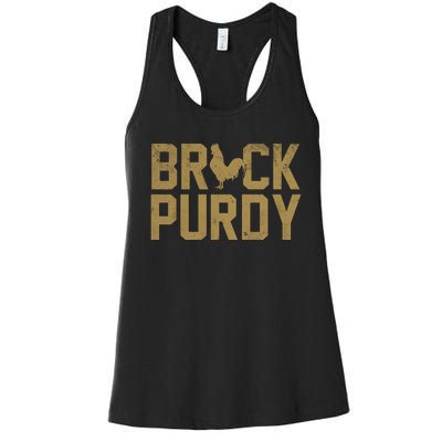 Brock Hard Purdy Good Mr Irrelevant 262 San Francisco Women's Racerback Tank