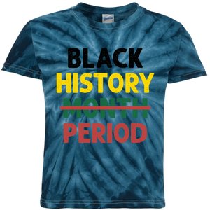 Black History Period Black Pride Black History Month Gifts Design Kids Tie-Dye T-Shirt