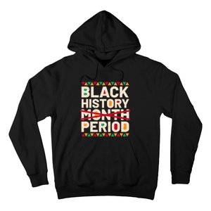 Black History Period Black Pride Retro Black History Month Hoodie