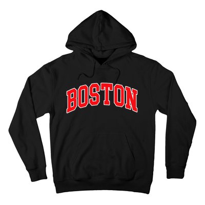 Boston Hometown Pride Throwback Design Print Classic Hoodie