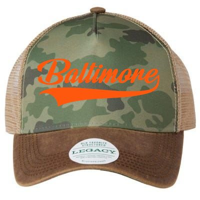 Baltimore Hometown Pride Md Throwback Design Legacy Tie Dye Trucker Hat