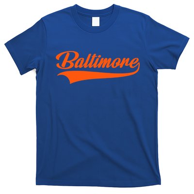 Baltimore Hometown Pride Md Throwback Design T-Shirt