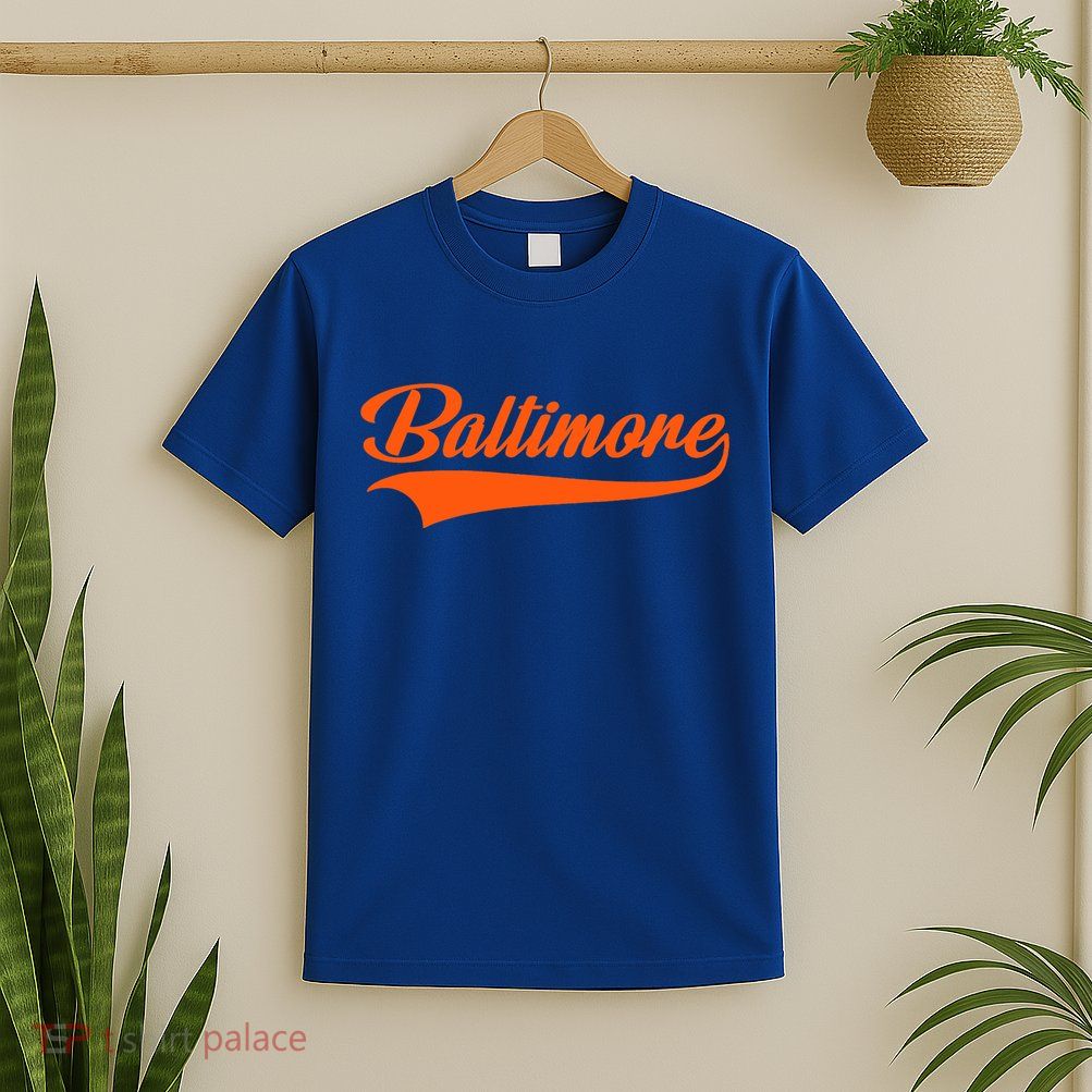 Baltimore Hometown Pride Md Throwback Design T-Shirt