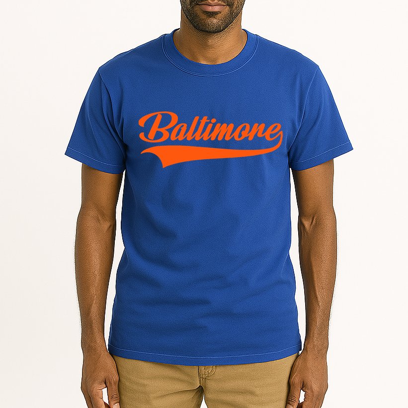 Baltimore Hometown Pride Md Throwback Design Tall T-Shirt