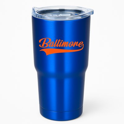 Baltimore Hometown Pride Md Throwback Design Tumbler