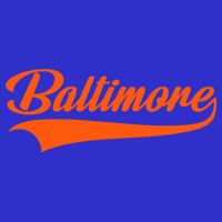 Baltimore Hometown Pride Md Throwback Design Magnet