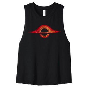 Black Hole Physics Universe Physics Astrophysicists Women's Racerback Cropped Tank