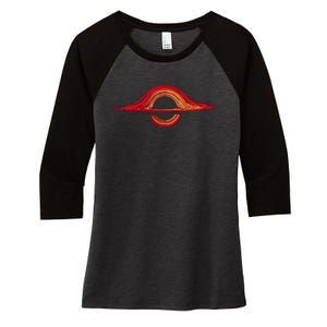 Black Hole Physics Universe Physics Astrophysicists Women's Tri-Blend 3/4-Sleeve Raglan Shirt