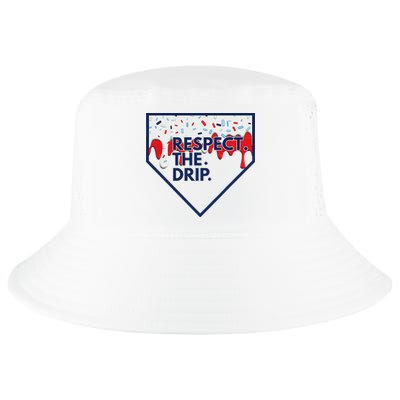 B.A.S.E.B.A.L.L Home Plate Drip For Ice Cream Spinkle Cool Comfort Performance Bucket Hat