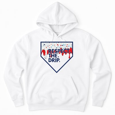 B.A.S.E.B.A.L.L Home Plate Drip For Ice Cream Spinkle Hoodie