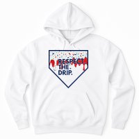 B.A.S.E.B.A.L.L Home Plate Drip For Ice Cream Spinkle Hoodie