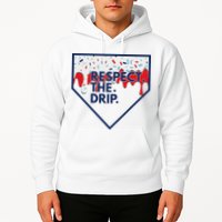 B.A.S.E.B.A.L.L Home Plate Drip For Ice Cream Spinkle Hoodie
