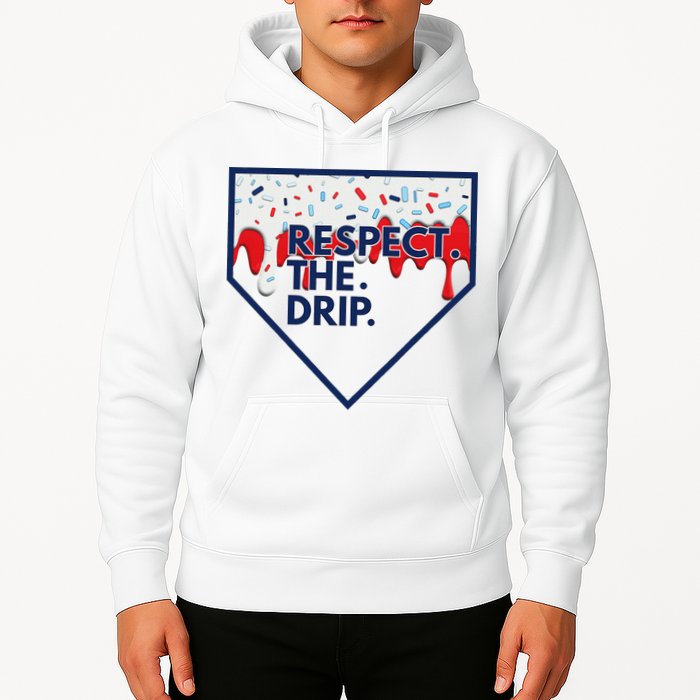 B.A.S.E.B.A.L.L Home Plate Drip For Ice Cream Spinkle Hoodie