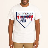 B.A.S.E.B.A.L.L Home Plate Drip For Ice Cream Spinkle Tall T-Shirt