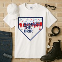 B.A.S.E.B.A.L.L Home Plate Drip For Ice Cream Spinkle Tall T-Shirt