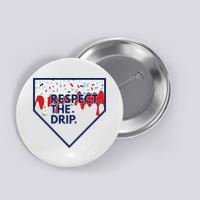 B.A.S.E.B.A.L.L Home Plate Drip For Ice Cream Spinkle Button