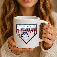 B.A.S.E.B.A.L.L Home Plate Drip For Ice Cream Spinkle Mug