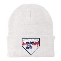 B.A.S.E.B.A.L.L Home Plate Drip For Ice Cream Spinkle Beanie