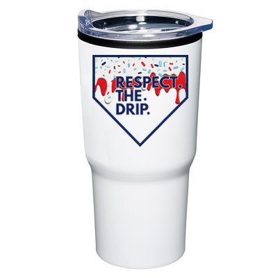 B.A.S.E.B.A.L.L Home Plate Drip For Ice Cream Spinkle Tumbler