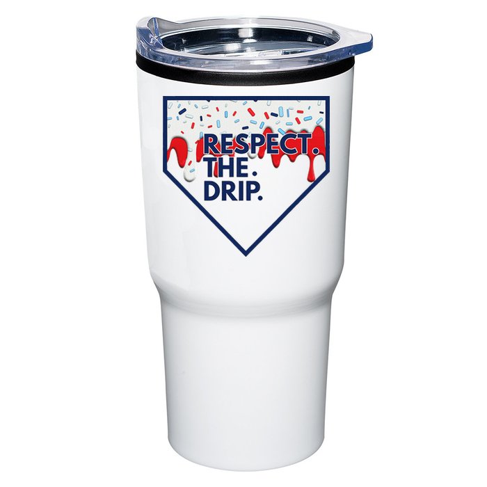 B.A.S.E.B.A.L.L Home Plate Drip For Ice Cream Spinkle Tumbler