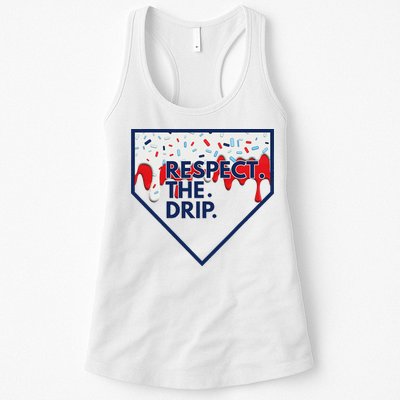 B.A.S.E.B.A.L.L Home Plate Drip For Ice Cream Spinkle Womens Tank Top