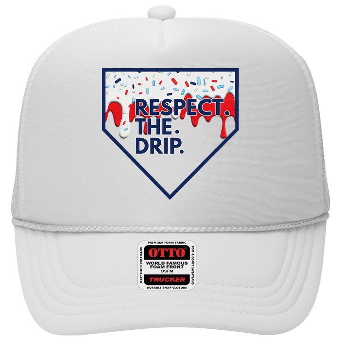B.A.S.E.B.A.L.L Home Plate Drip For Ice Cream Spinkle Trucker Hat