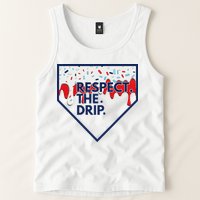 B.A.S.E.B.A.L.L Home Plate Drip For Ice Cream Spinkle Tank Top