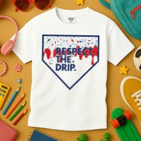 B.A.S.E.B.A.L.L Home Plate Drip For Ice Cream Spinkle Kids T-Shirt
