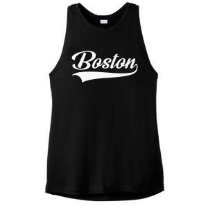 Boston Hometown Pride Massachusetts Ladies PosiCharge Tri-Blend Wicking Tank