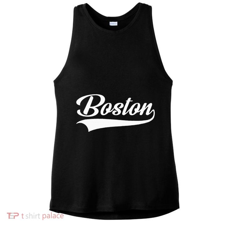 Boston Hometown Pride Massachusetts Ladies PosiCharge Tri-Blend Wicking Tank