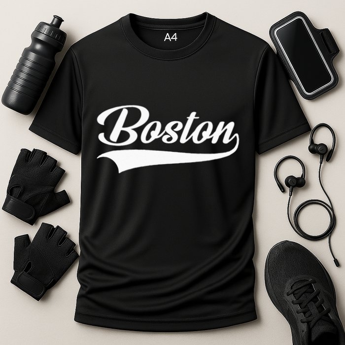 Boston Hometown Pride Massachusetts Cooling Performance Crew T-Shirt