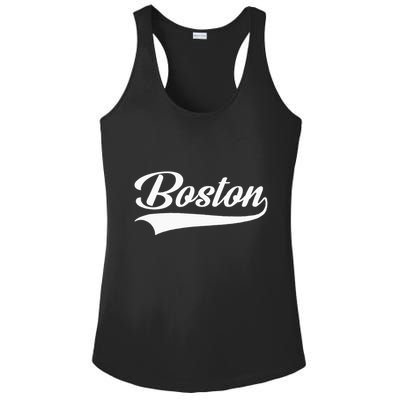 Boston Hometown Pride Massachusetts Ladies PosiCharge Competitor Racerback Tank