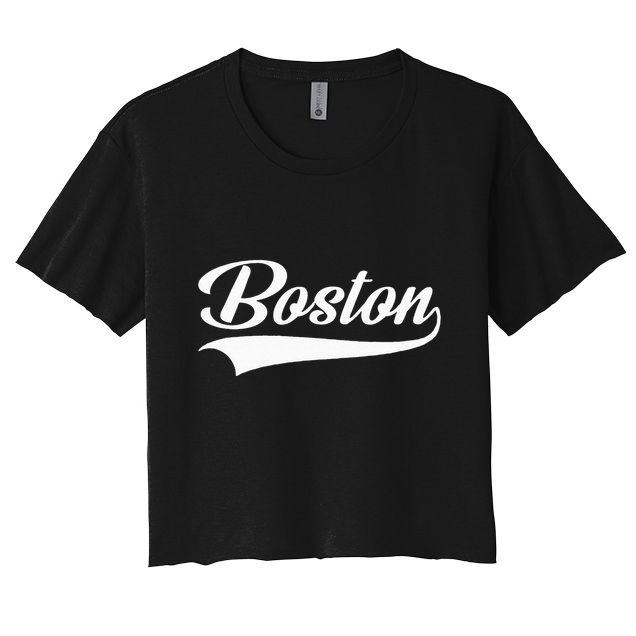 Boston Hometown Pride Massachusetts Crop Top